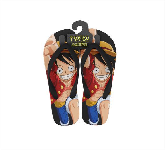 Chinelo luffy one piece | elo7 produtos especiais