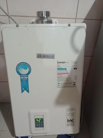 Aquecedor a gás digital bosch, glp, 127v