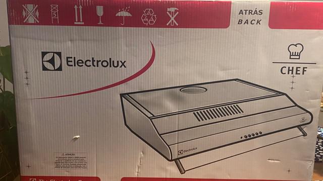 Depurador de parede electrolux 80cm filtro lavável (de80x)