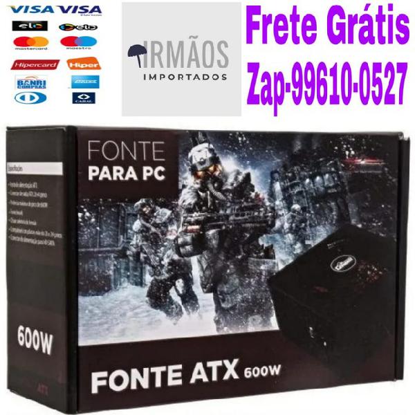 Fonte para Pc 600watts