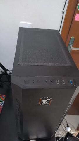 Gabinete gamer fortress + 6 fans + air coler