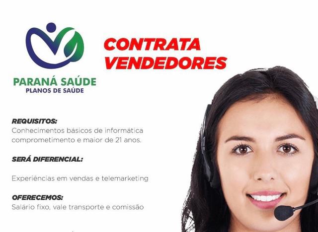 Contrata-se Vendedores / Consultores