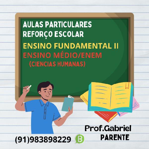 reforço escolar a domicilio