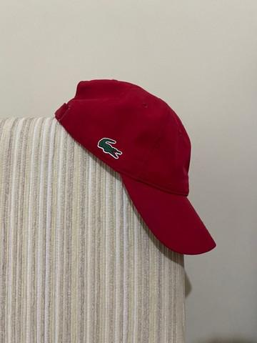 Boné Lacoste Sport Vermelho 2021 Original