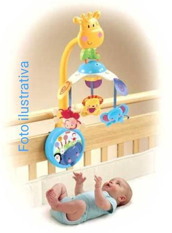 Mobile fisher price girafa - musical