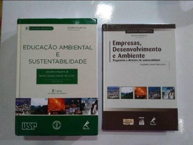 Livros de gestão ambiental e marketing ambiental