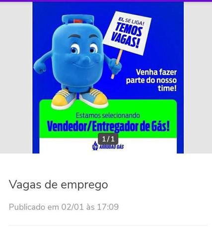 Vagas de emprego