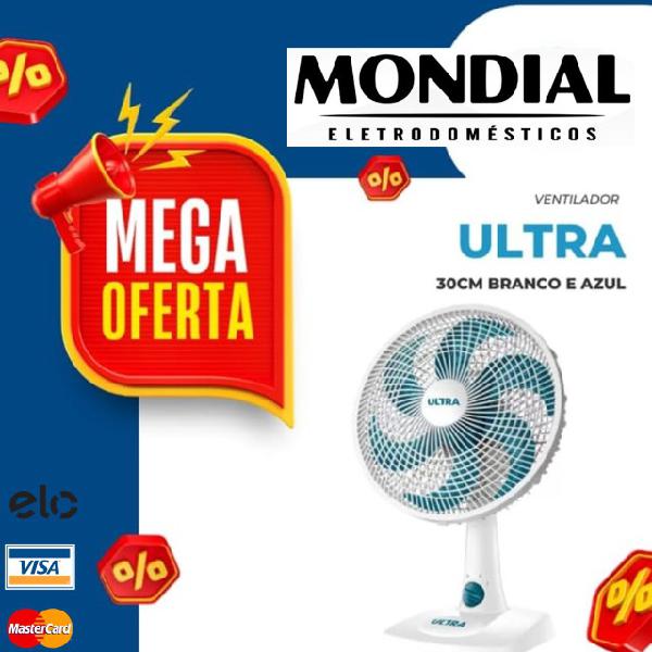 Ventilador Mondial Ultra 6 Pás e 3 Velocidades - garanta