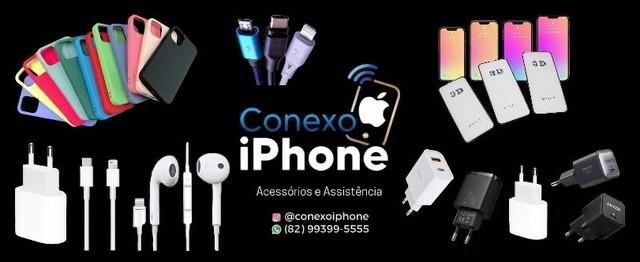 Acessórios para iphone, capa, pelicula, carregadores e