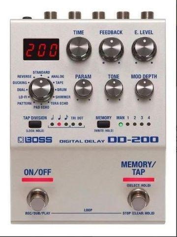 Pedaleira Para Guitarra Boss Dd-200 Digital Delay