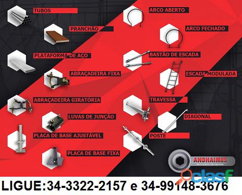 montagem andaimes industriais tubo roll rohr São João da Barra RJ, locação montagem 9