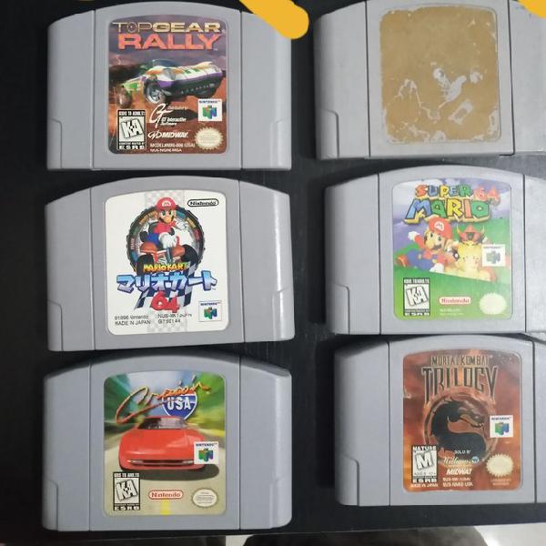 Lote cartuchos nintendo 64