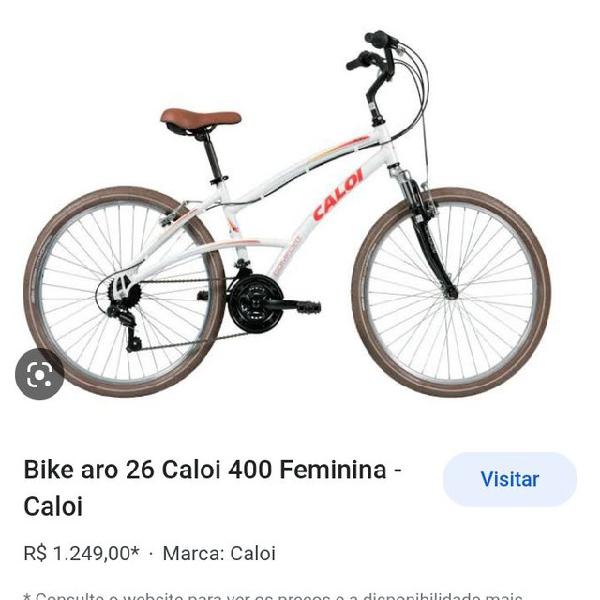 Bicicleta caloi aro 26