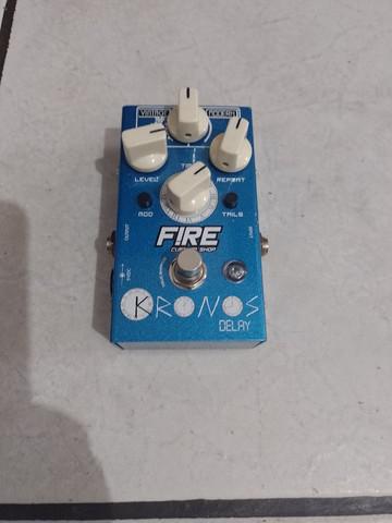 Pedal fire kronos delay aceito pedais pedaleira