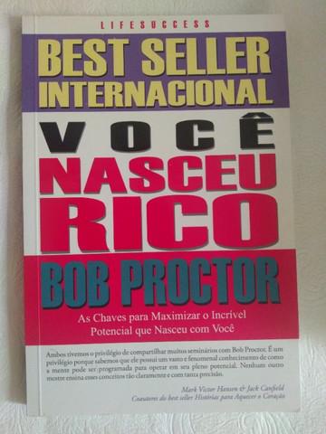 Você nasceu rico - bob proctor (livro novo)