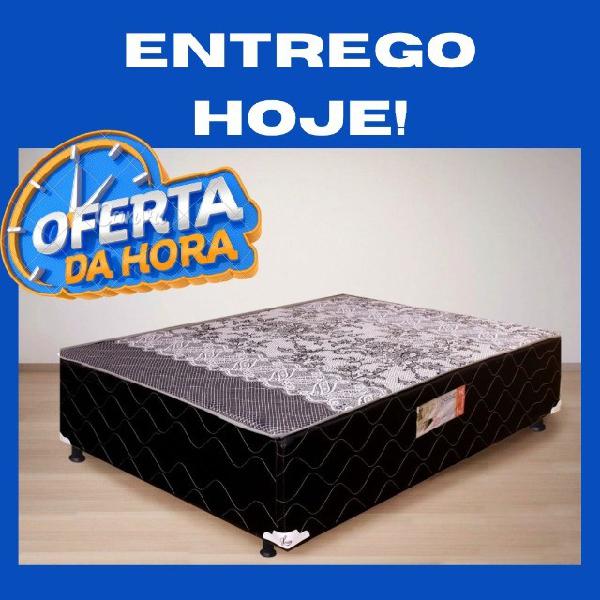 Cama box casal preço baixo. receba hoje