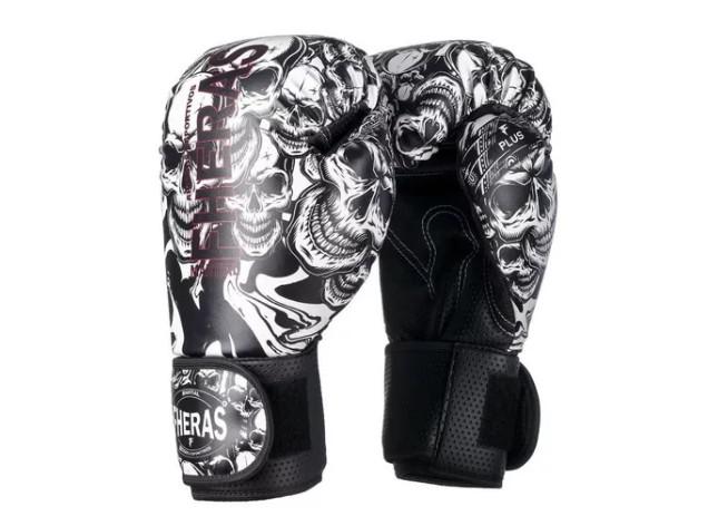 Luva de boxe fheras 12oz + par de bandagem 5m (nova) -