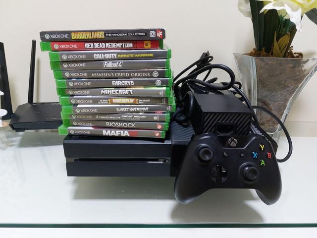 Xbox One 500gb + 12 jogos