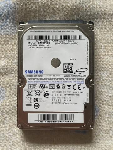 HD Samsung - 320GB - HM321HI