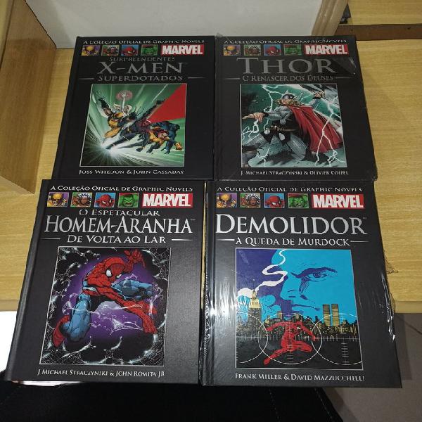 Coleção oficial de graphic novels - 3 titulos