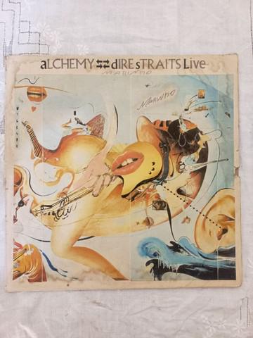 Lp dire straits alchemy live duplo 1984 nacional série azul