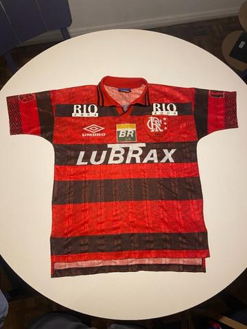 Camisa flamengo 1996 umbro - rio 2004 - original p