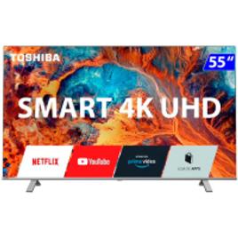 Smart TV DLED Toshiba 55'' 55C350LS 4K VIDAA 3 HDMI 2 USB