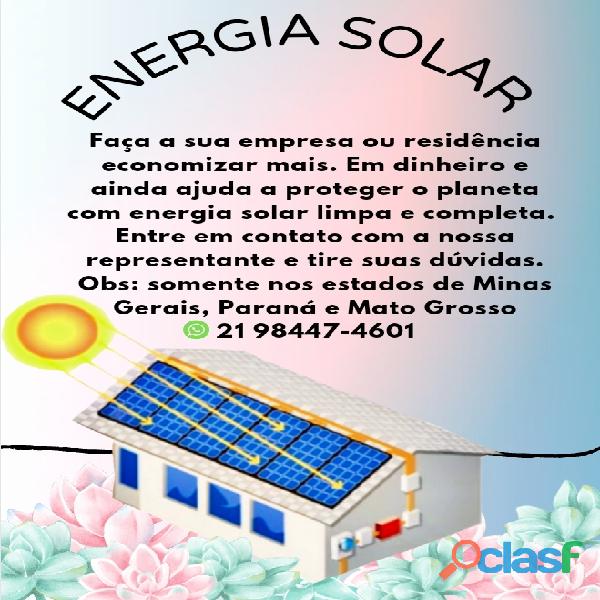 ENERGIA SOLAR ESCOLHA INTELIGENTE