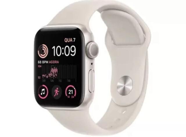 Apple Watch SE 2 40mm GPS Caixa Estelar Alumínio Pulseira