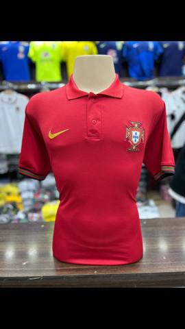 Camisa do portugal gola polo