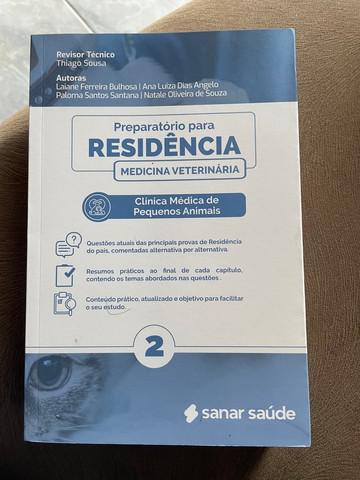 Livro residência clínica médica pequenos animais SANAR