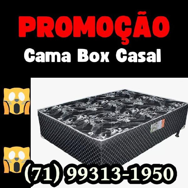 Cama box casal lacrada - super oferta