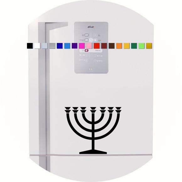 Adesivo de Geladeira Candelabro Menorah | Elo7 Produtos