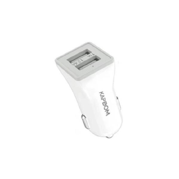 Carregador Celular Veicular 2 Usb USB Turbo Kapbom KA-C104 -