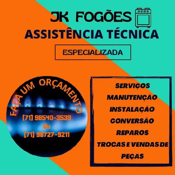 Assistência técnica para fogões