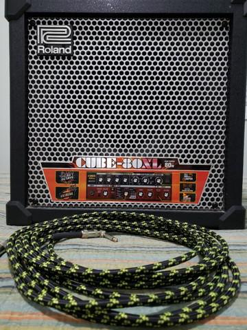 Amplificador de guitarra roland - cube 80xl - 80 watts,