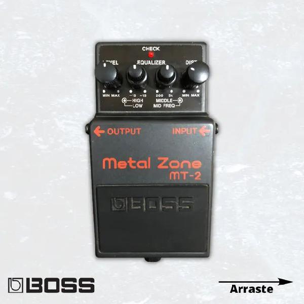 Pedal boss metal zone mt-2 usado