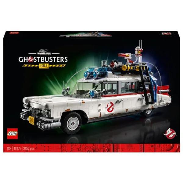 Lego ghostbuster 10274 ecto-1 novo prta entrega cxa amassada