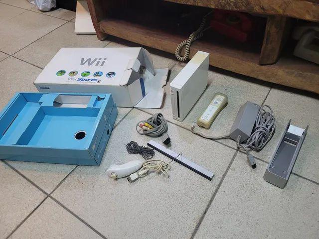 Nintendo Wii na caixa