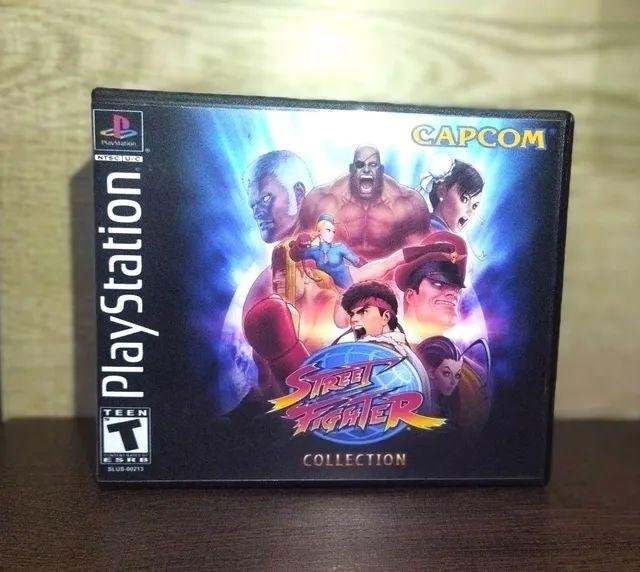 Box Street Fighter Collection para Playstation (Ps1)