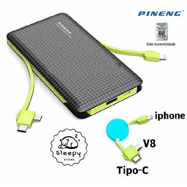 Carregador portátil pineng 10000mah