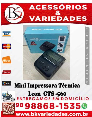 Impressora Térmica Portátil Bluetooth Android, Windows,