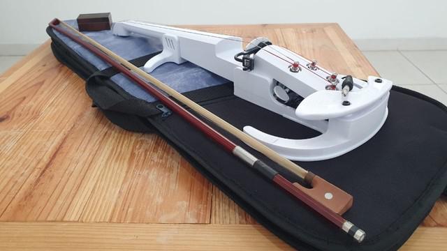 Violino elétrico 3dgw branco