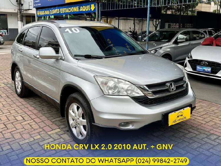 Carro usado honda crv lx 2.0 - 2010 - volta redonda/rj -