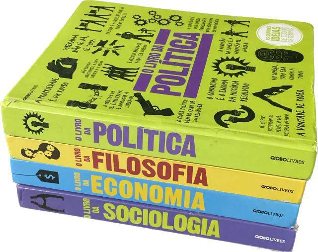 Coleção O Livro Da Filosofia, Sociologia, Economia,