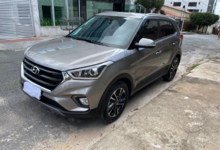 Hyundai creta 2.0 2.0 prestige 20/21 prata