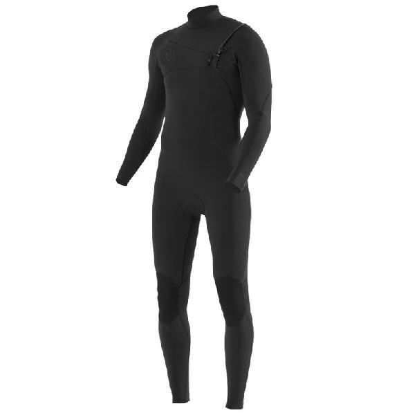 Long john vissla seven seas 4/3 chest zip stealth - surf