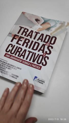 Livro tratado de feridas e curativos novo preço baixou!!!