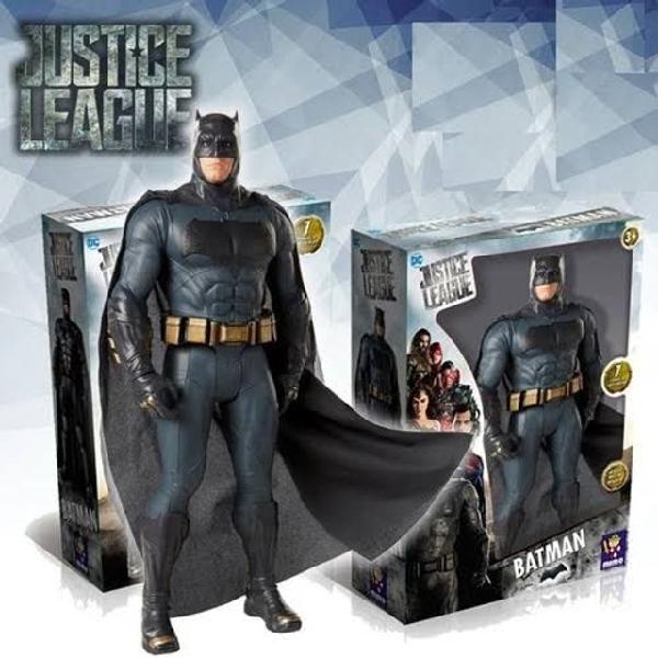 Boneco gigante: batman da liga da justiça - 45 cm da mimo