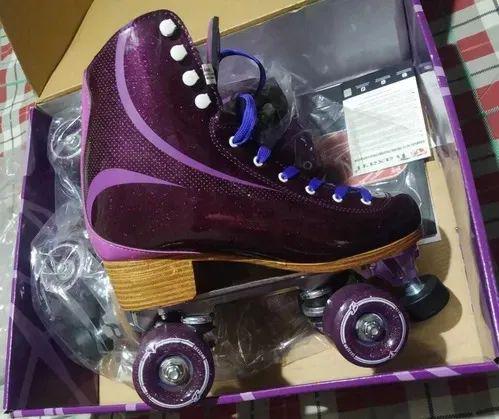 Patins quad traxart brilliant roxo